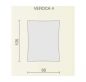 Preview: B.lux Veroca 4 light sail ceiling lamp G5