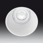 Preview: White recessed spotlight with fine frame and light source offset deep inside