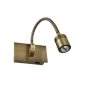 Preview: Ideal Lux Dynamo LED wall lamp bronze