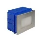 Preview: Outdoor LED recessed wall lamp square, IP65