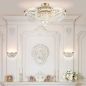 Preview: Maytoni Ottilia crystal ceiling lamp 65cm