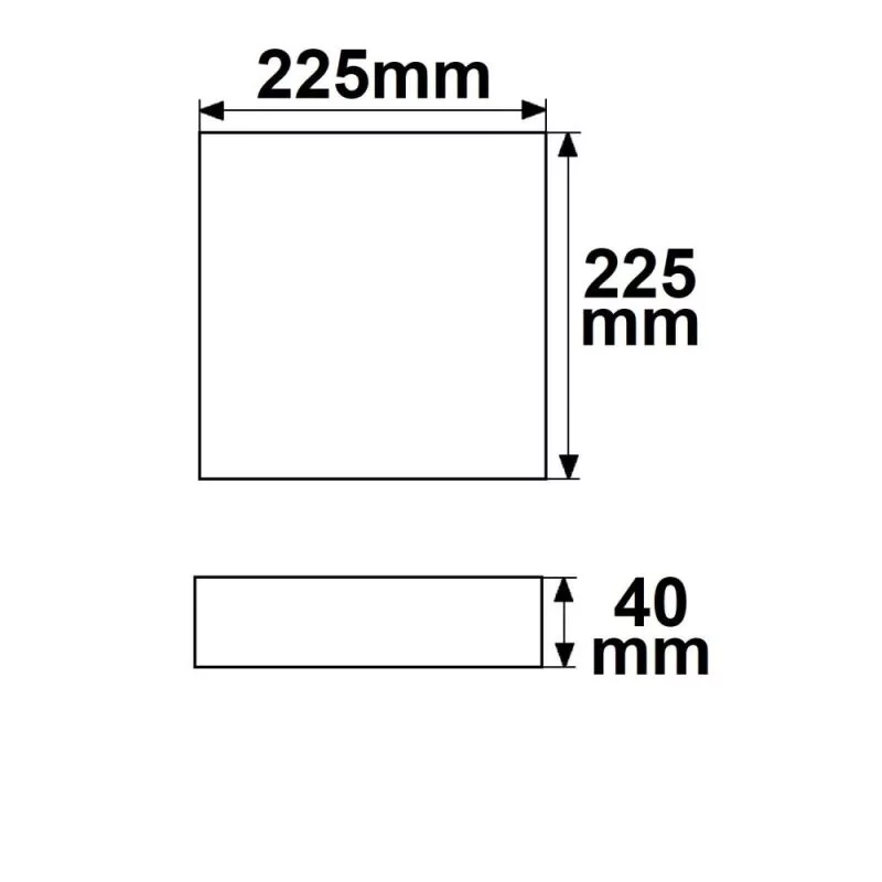 Sketch of switch Color ceiling lamp 24w