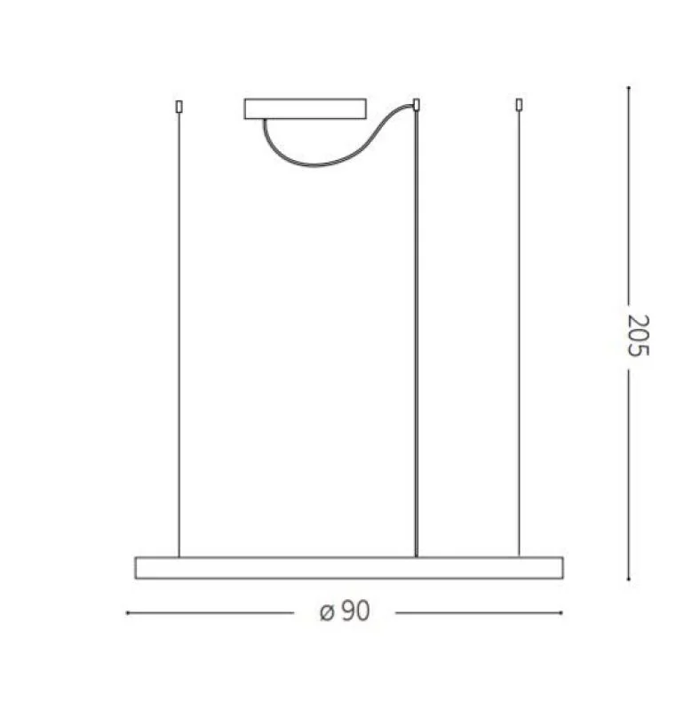 Sketch Oracle Slim Ø:90cm