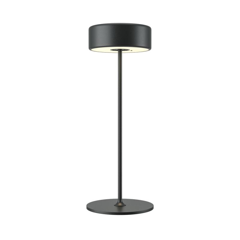 Black rechargeable table lamp Maytoni AI Collaboration