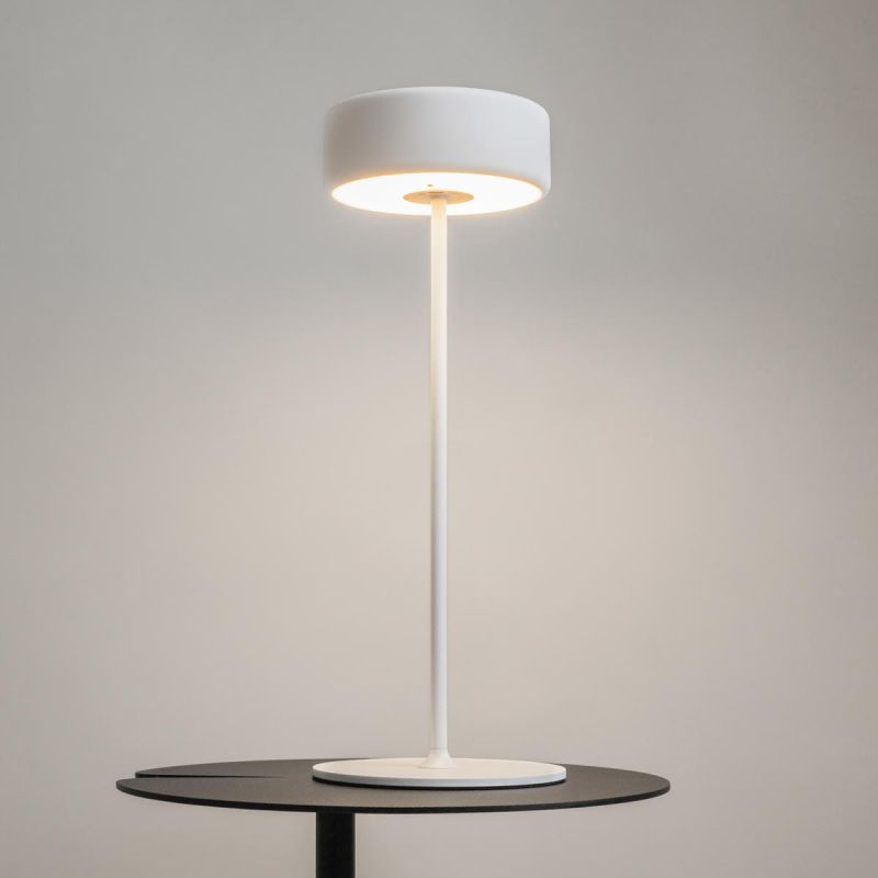 Preview: White rechargeable table lamp ambiente Maytoni AI Collaboration