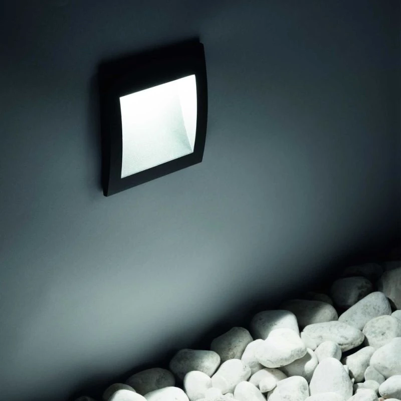 Ideal Lux Wire recessed wall light outdoor IP65 small