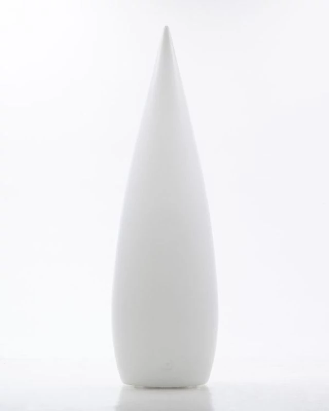 Stehlampe Kanpazar 150 B von Blux tragbar mit weißen Körper