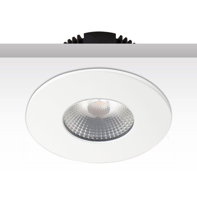 Einbaustrahler IP65 in Weiß