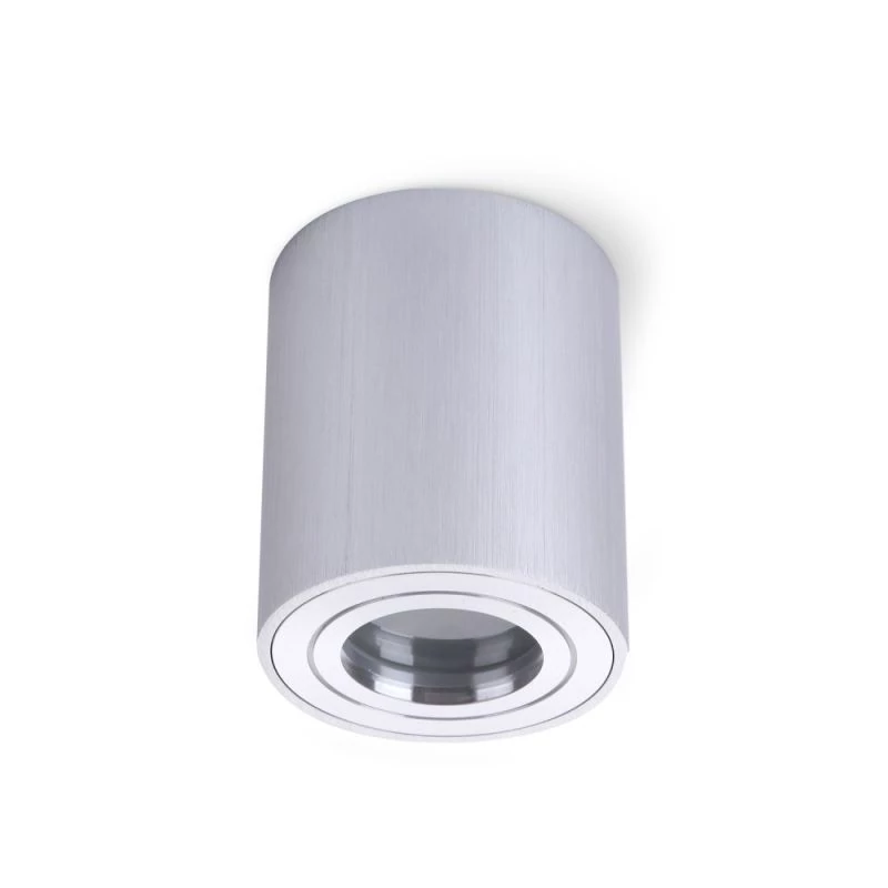 Bathroom ceiling spotlight Aquarius round IP44 silver