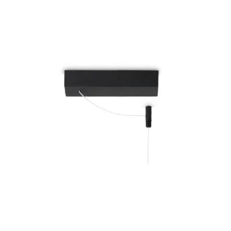 Pendant lights ceiling canopy rectangular in black 230x65mm