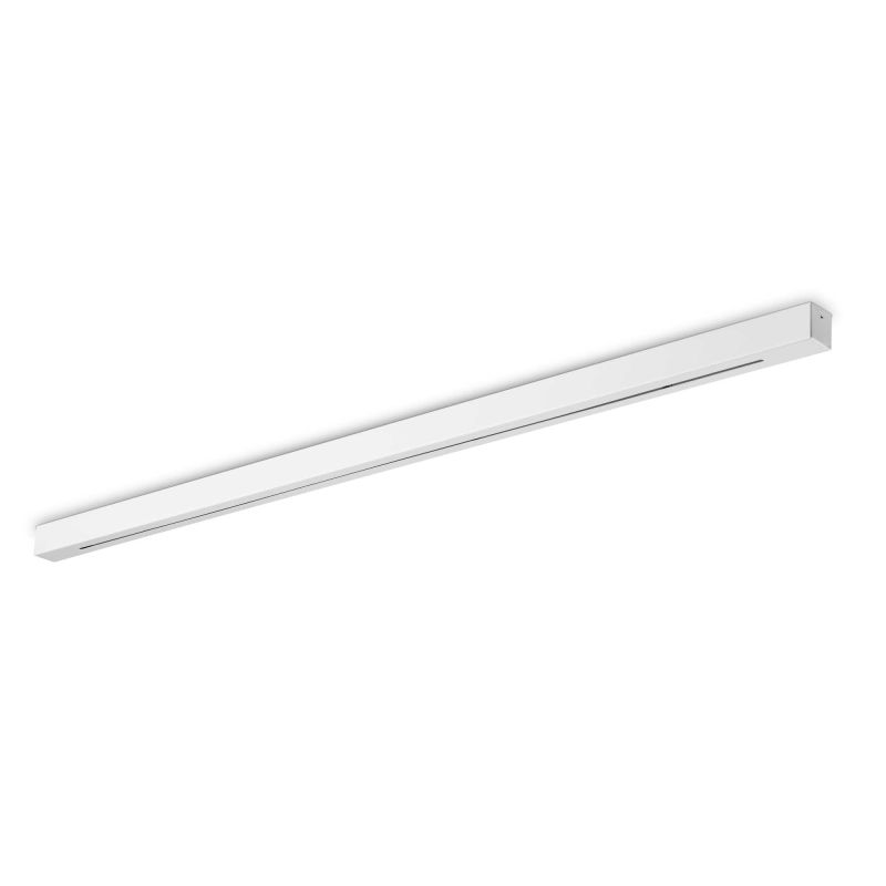 Elongated 6-light lamp canopy in white