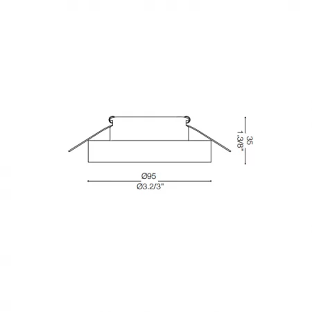 Ideal Lux Blues downlight GU10