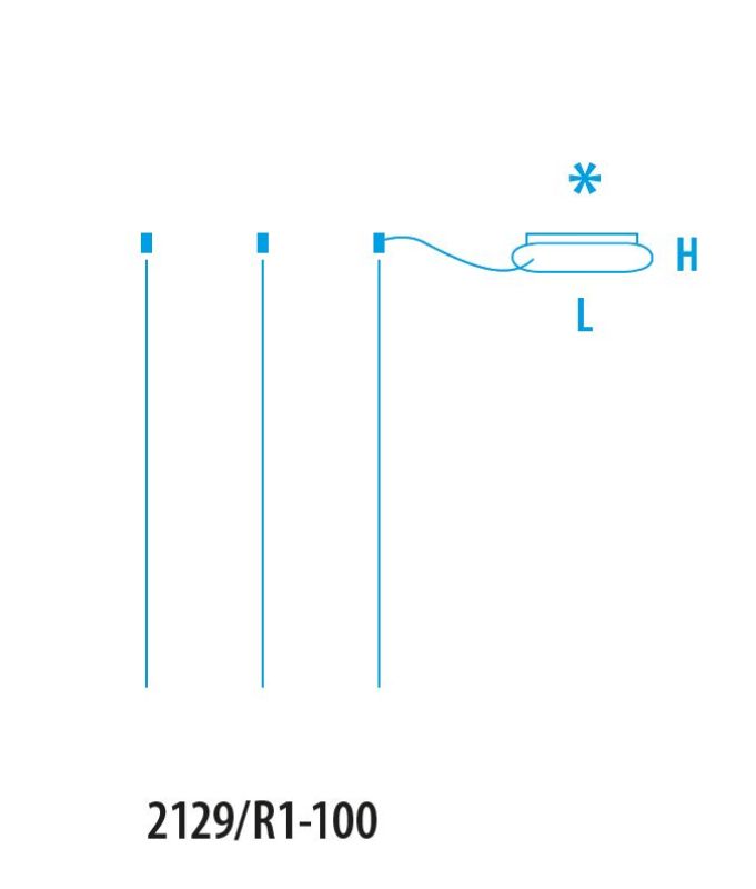 Baldachin for decentralized suspension 60W