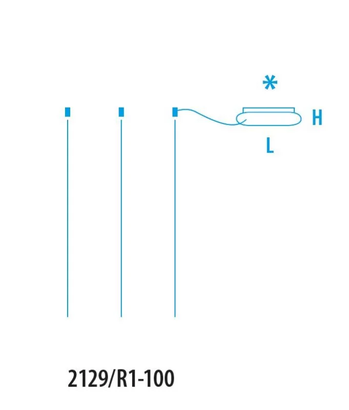 Baldachin for decentralized suspension 60W