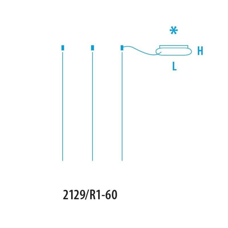 Baldachin for decentralized suspension 60W