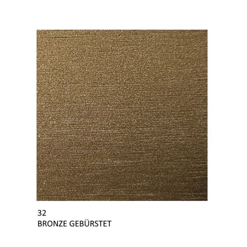 Lampenkörper Farbe Bronze Dunkel - Braun gebürstet