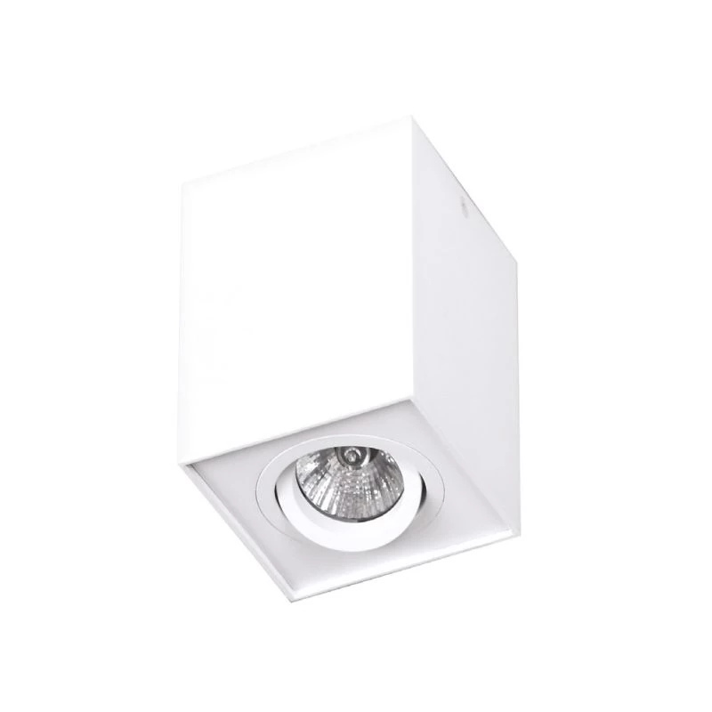 MaxLight Basic Square spot ceiling lamp white