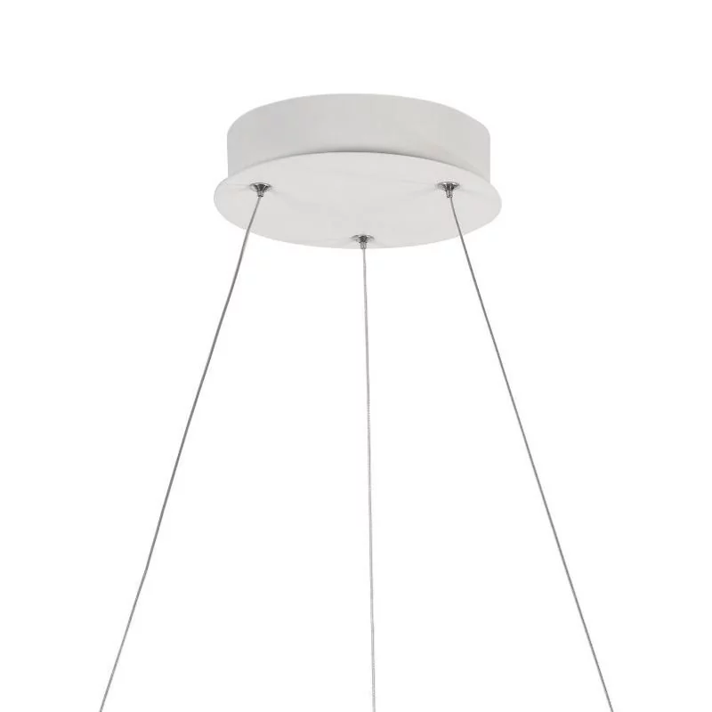 Maytoni Nola LED pendant light ring 100cm white