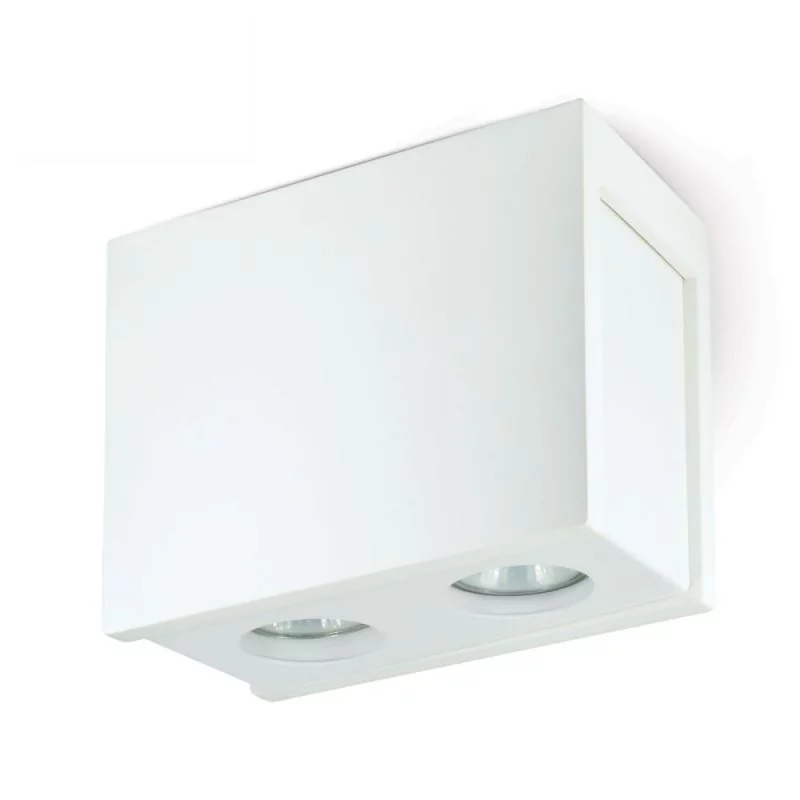 Ceiling spotlight Puro 2-flames white