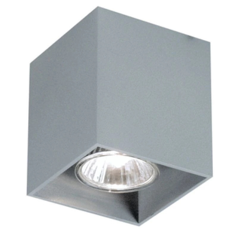 Ceiling light cube Spotlight 80E cube silver