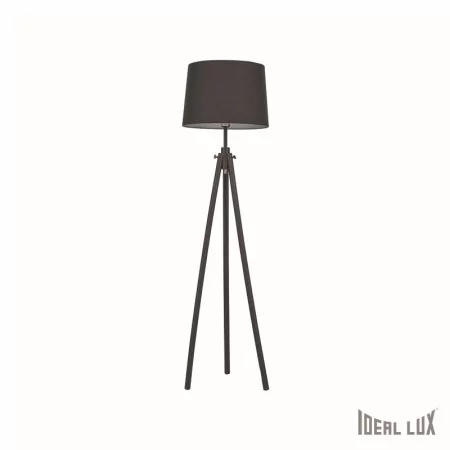 Dreibeinige Stehlampe York von Ideal Lux in Schwarz