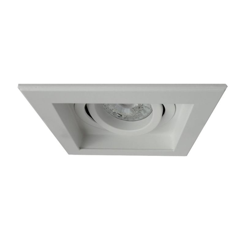 Pamalux Sulima downlight GU10 square white