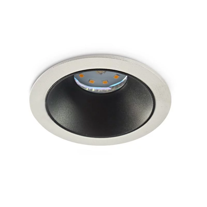 Siena ceiling downlight white black