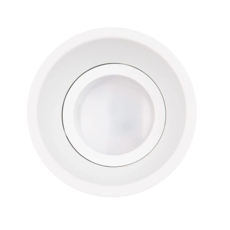 With recessed white lamp body