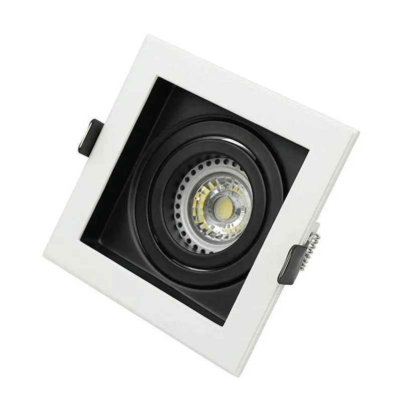 Sulima downlight GU10 square white black