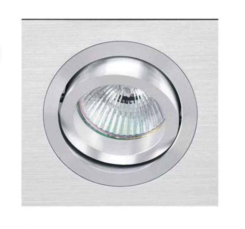 Onok 192 recessed spotlight alu brushed