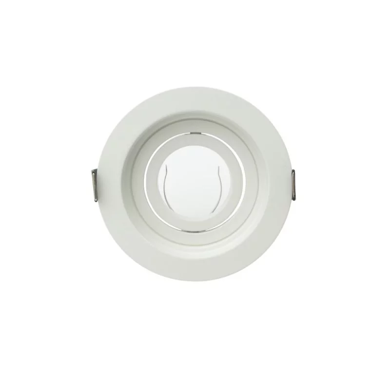 Round downlight Sundi GU10 white