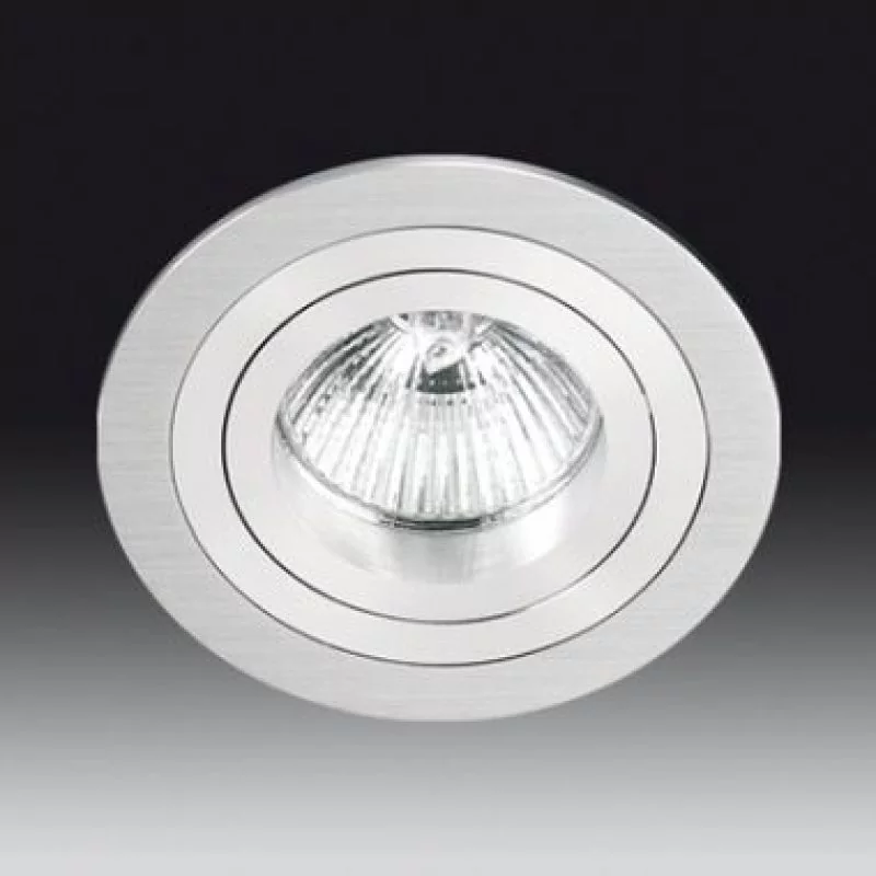 Onok 191 recessed spotlight alu brushed