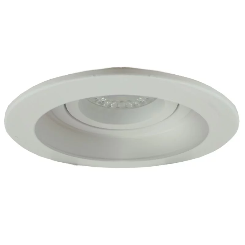 Round downlight Sundi GU10 white