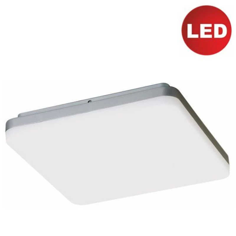Flat LED ceiling lamp Square dimmable