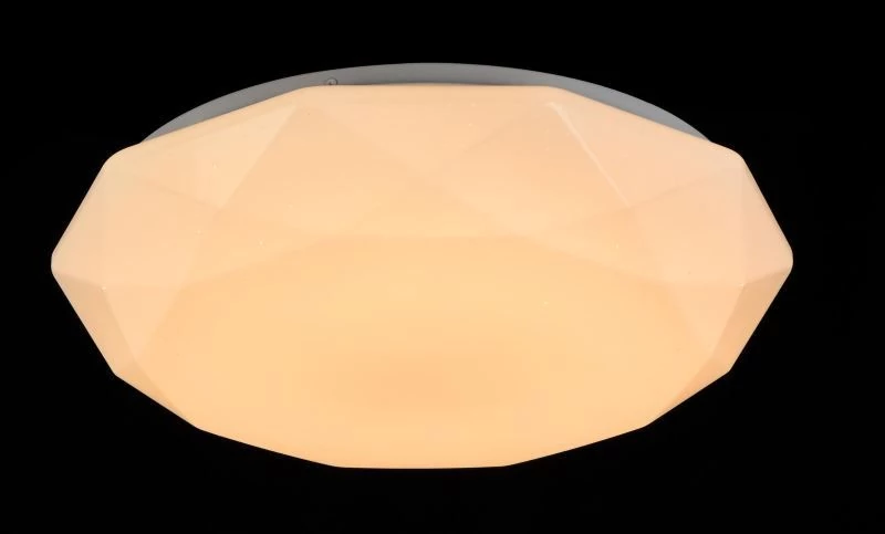 Maytoni LED ceiling lamp Crystallize with remote control