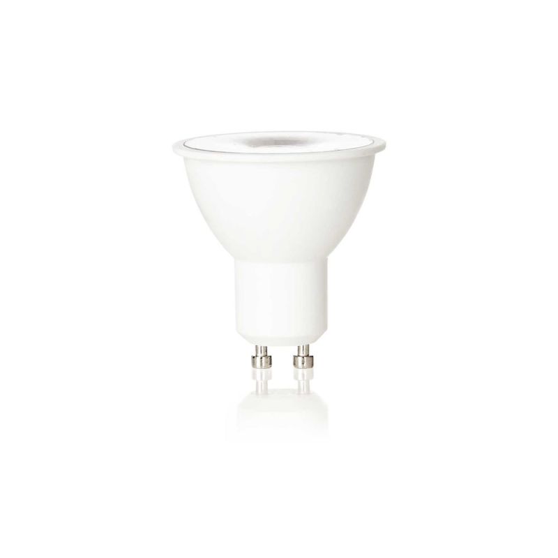 GU10 LED bulb with white body and high colour rendering CRI 90