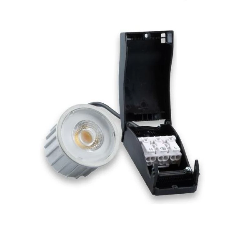 GU10 LED module dimmable 5W neutral white external connection box