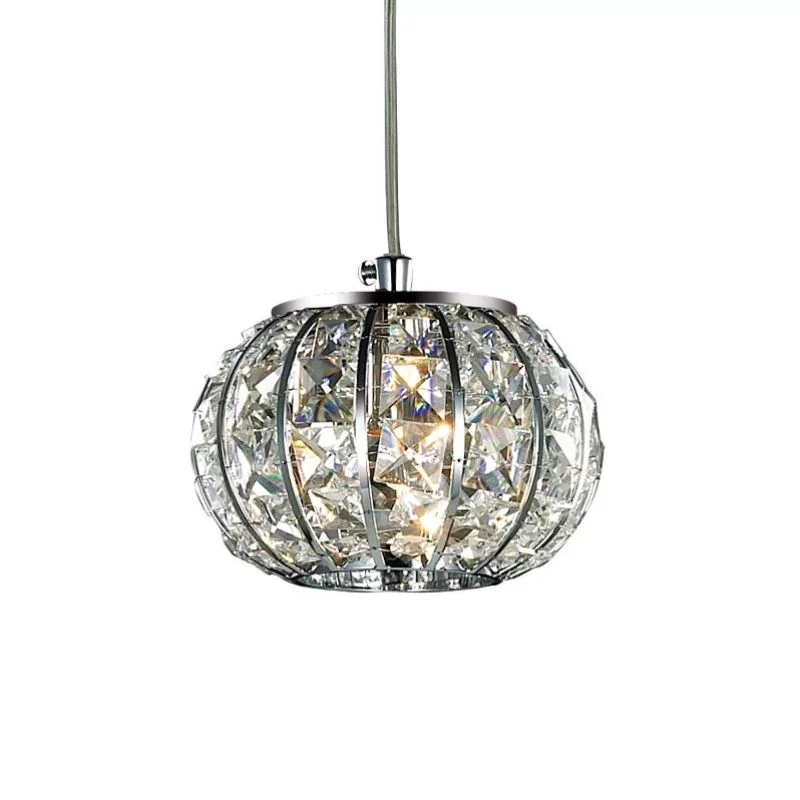 Kristall Kugel-Pendellampe Calypso Ideal Lux SP1