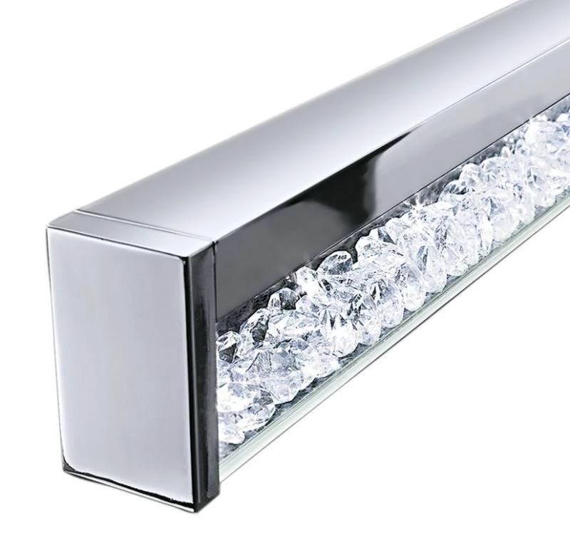 Crystal LED pendant lamp Cardito height adjustable