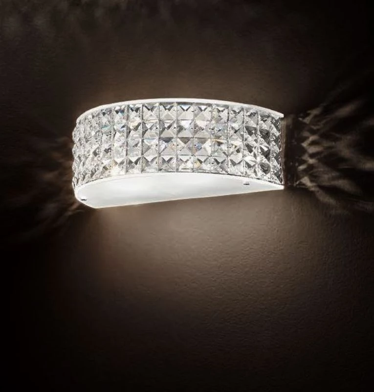 Kristall LED Wandlampe Roma Ideal Lux AP2