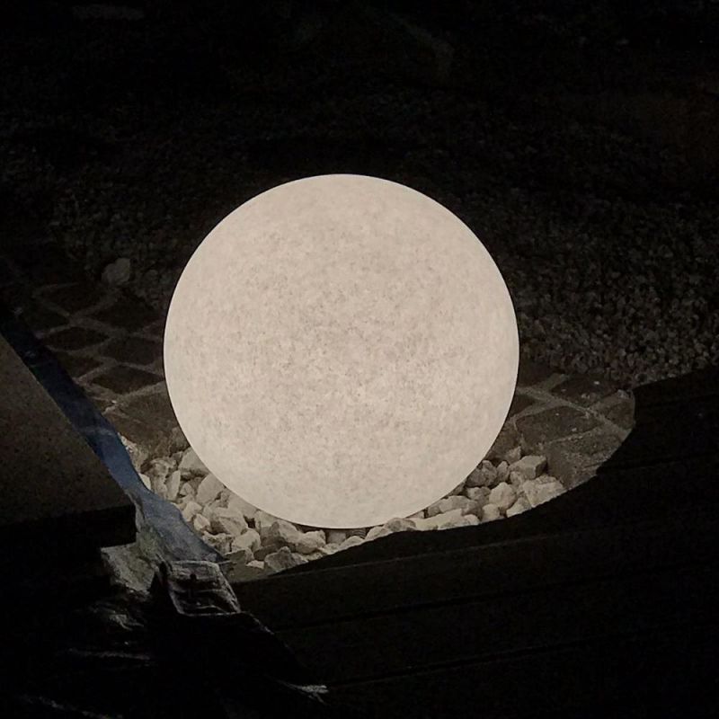 Outdoor lamp light globe Garden Ball grey