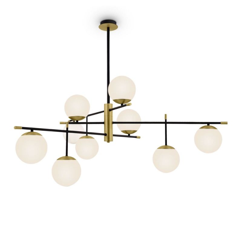 Maytoni Nostalgia chandelier gold 9-flames