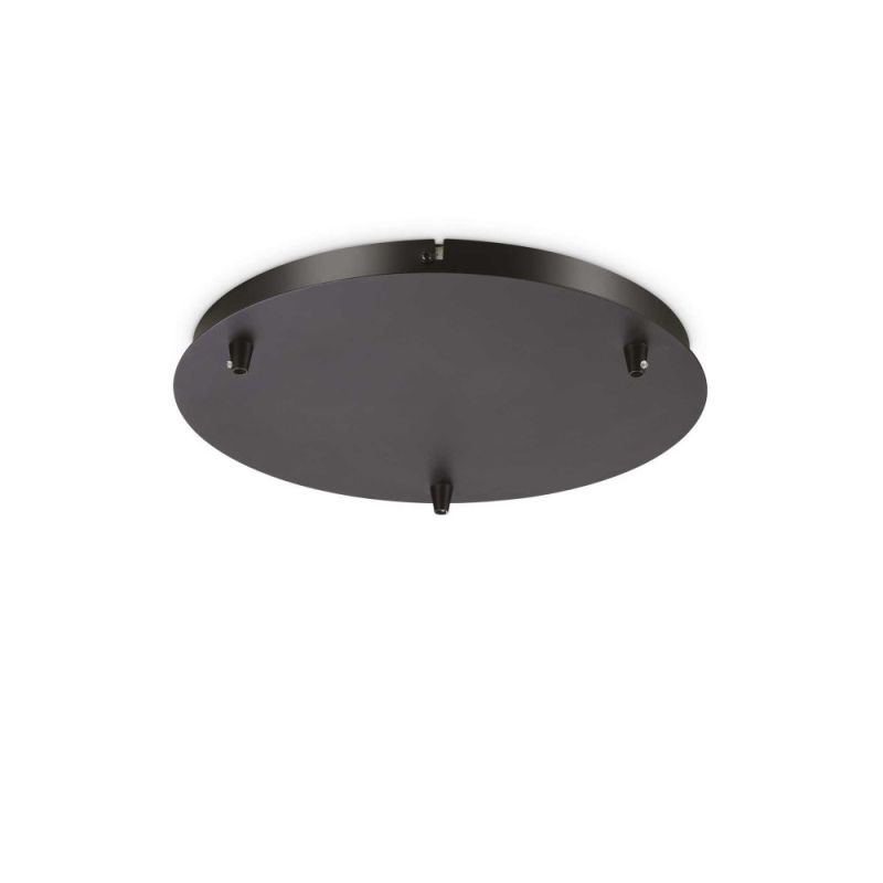 Deckenbaldachin in schwarz
