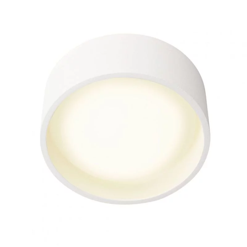 Small white LED ceiling lamp with diameter 10cm