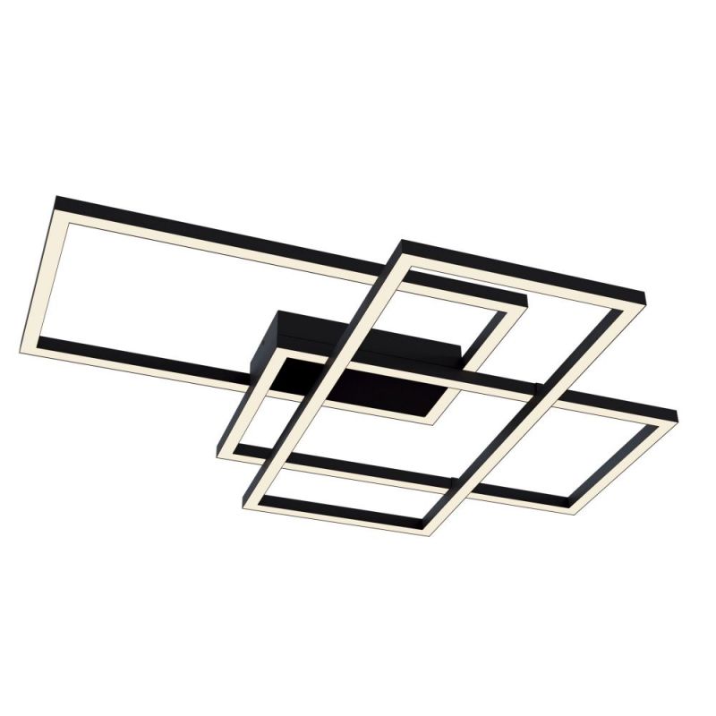 Maytoni Rida LED ceiling light black