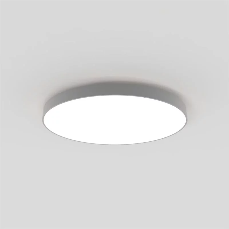 LED ceiling lamp ohelia in silver Ø:92cm