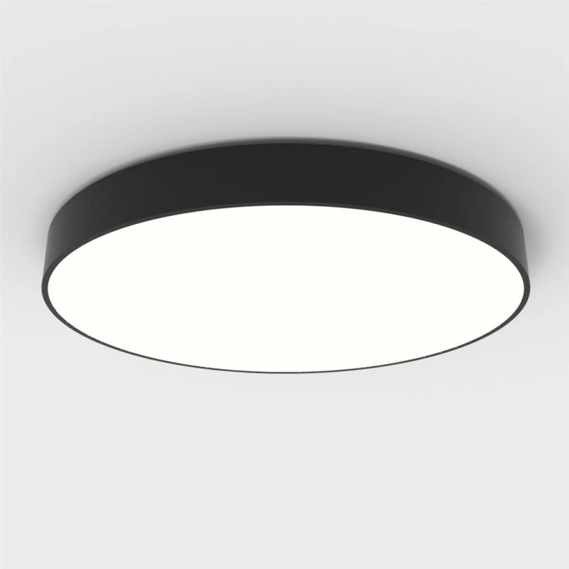LED ceiling lamp ohelia in black Ø:62cm