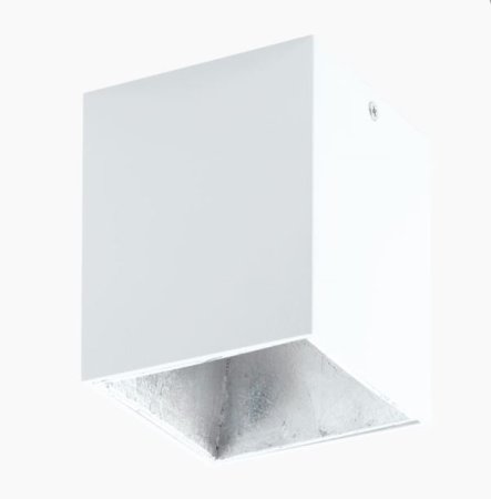 LED cube spotlight Polasso white/silver