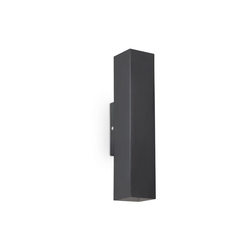 2-flammige LED Wandleuchte Sky von Ideal Lux in schwarz