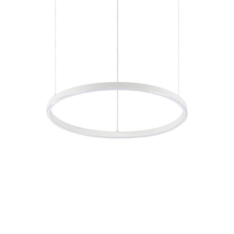 White ring hanging lamp Oracle Slim Ø:50cm